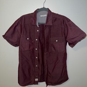 Burgundy Short Sleeve shirt